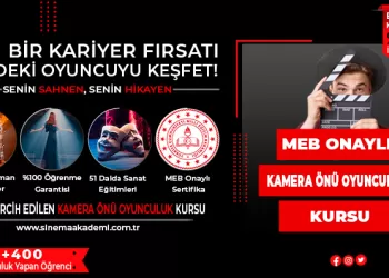 Kamera Önü Oyunculuk Kursu Fiyatları – Erken Kayıtta %50 İndirim