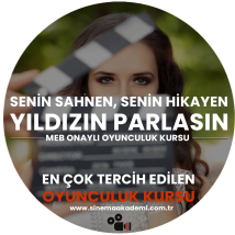 Oyunculuk Kursu Sinema Akademi - Sahne Senin!