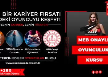 MEB Onaylı Oyunculuk Kursu Fiyatları – Erken Kayıtta %50 İndirim