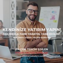 Etkili İletişimden İmaja, Beden Dilinden Motivasyona Kadar Kendinizi Geliştirmenin Yolları Sinema Akademi’de!