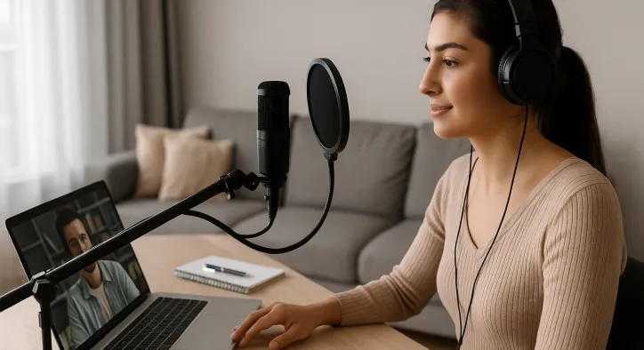 Online Seslendirme ve Dublaj Özel Eğitimi: Sınırları Kaldırın, Sesinize Odaklanın