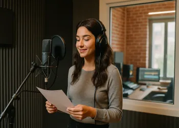 Stüdyoda Seslendirme ve Dublaj Eğitimi: Profesyonel Mikrofonun Karşısına Geçme Vakti